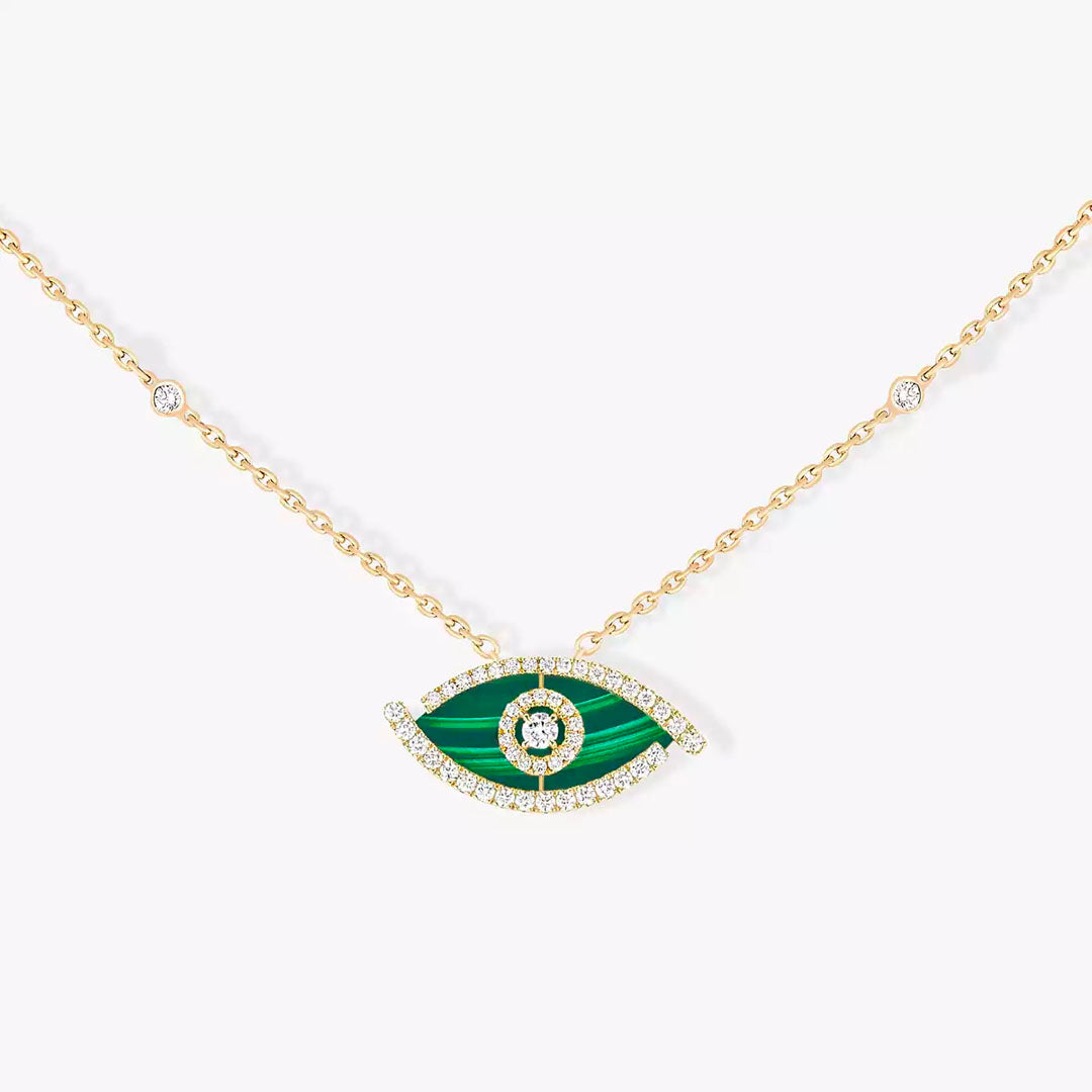 Gioiello in yellow gold Lucky Eye Necklace Messika