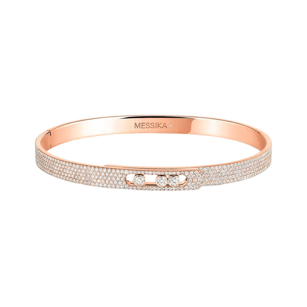 Gioiello in oro rosa Bracciale Move Noa Messika