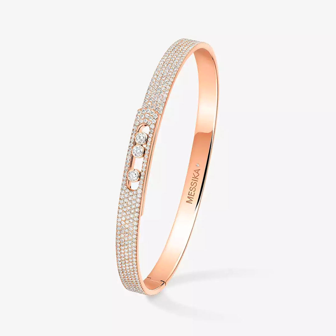 Gioiello in oro rosa Bracciale Move Noa Messika