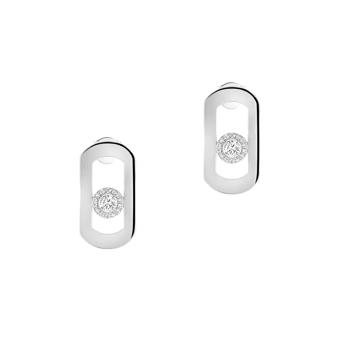 Earrings in white gold So Move Earrings Messika