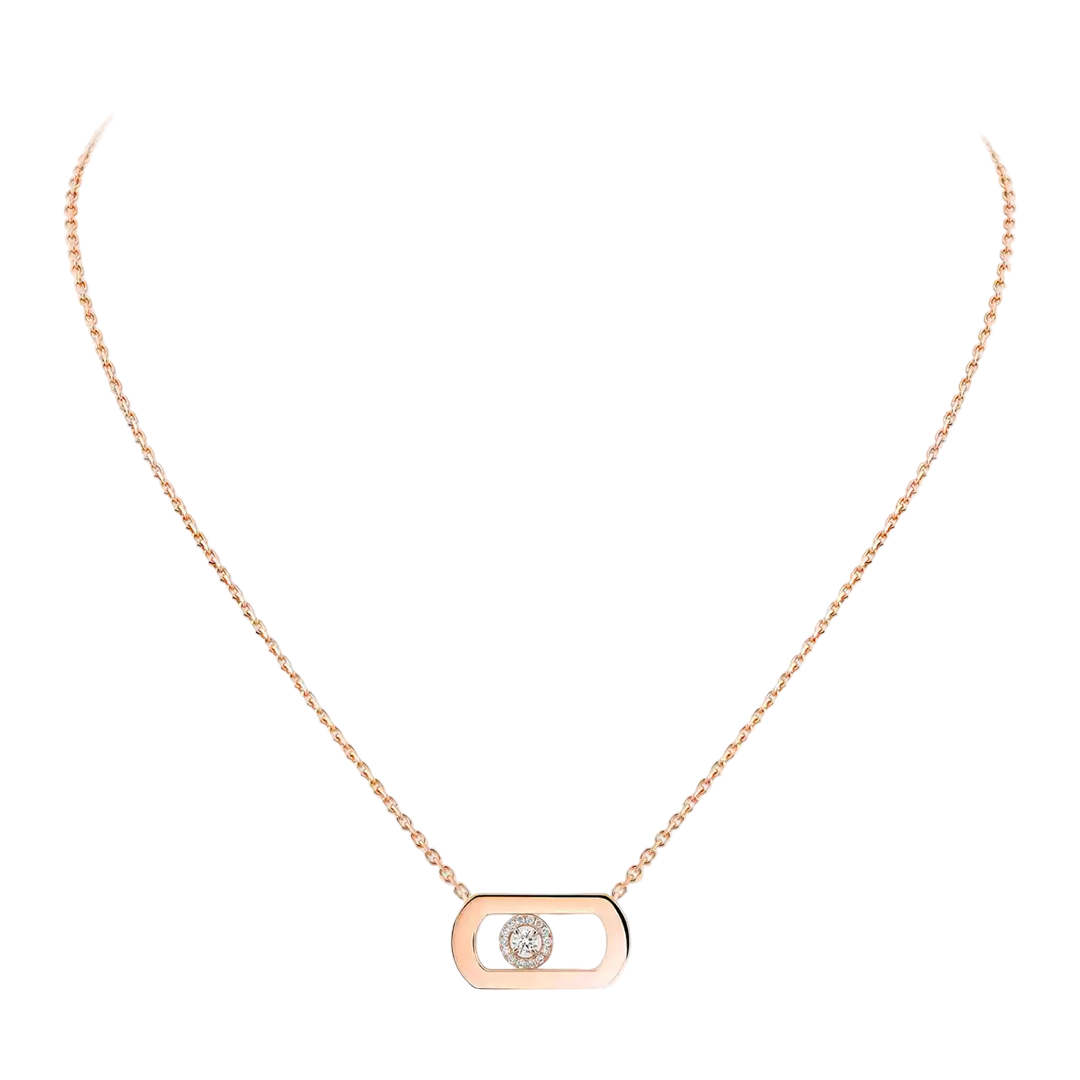 Gioiello in oro rosa Collana So Move Messika