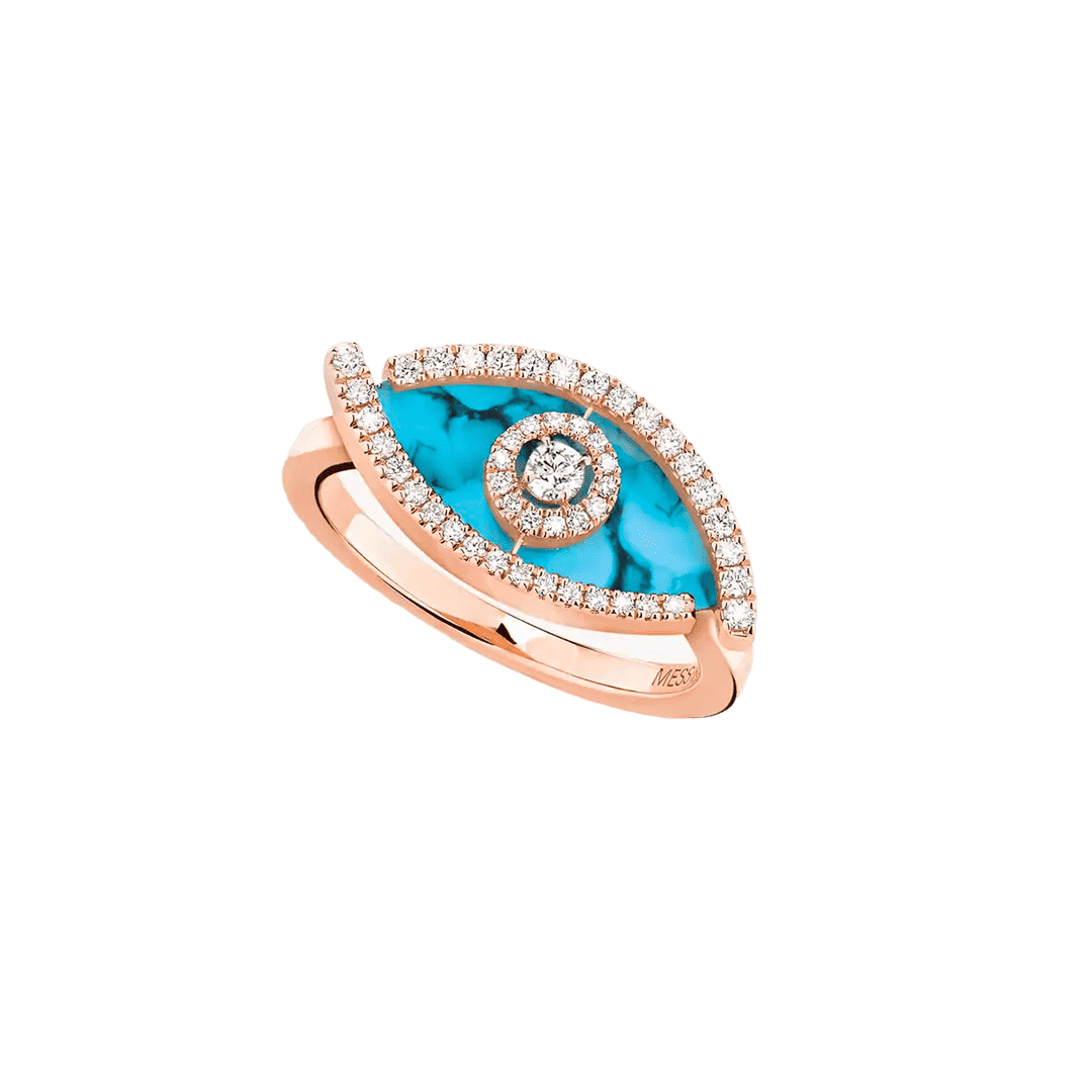 Gioiello in oro rosa Anello Lucky Eye Messika