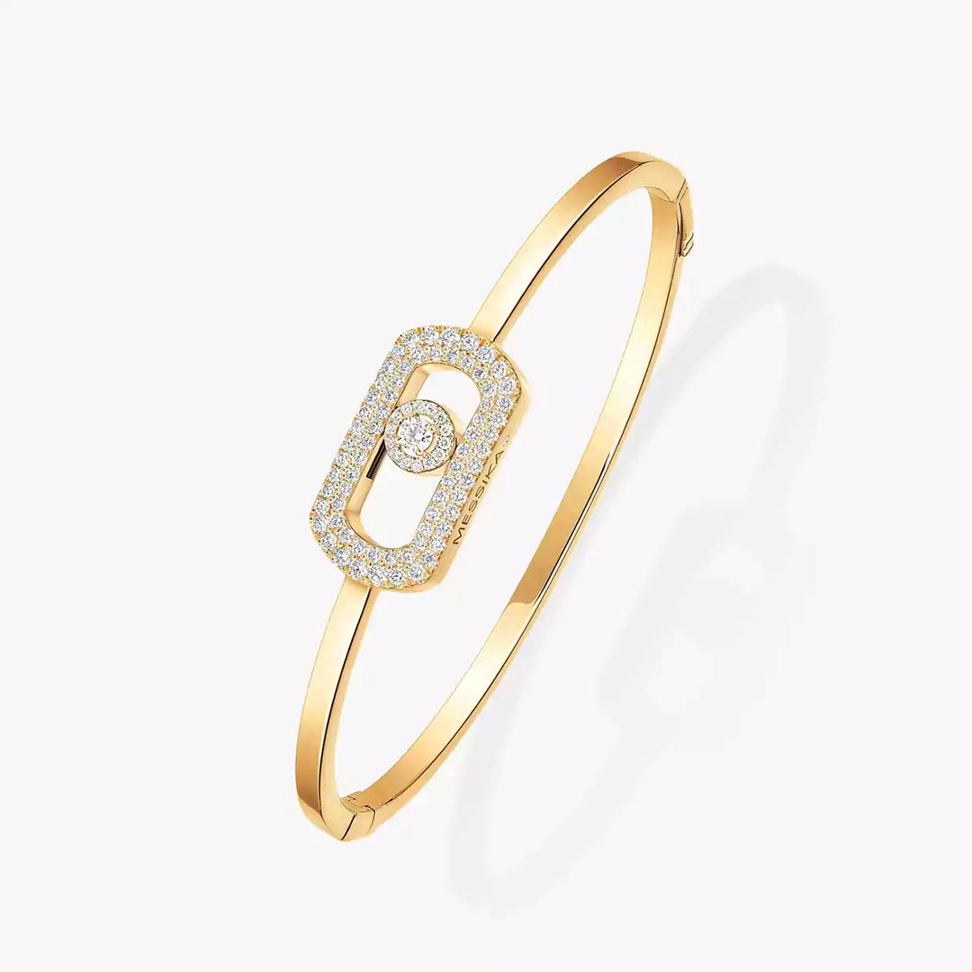 Bracelet in yellow gold So Move Bracelet Messika