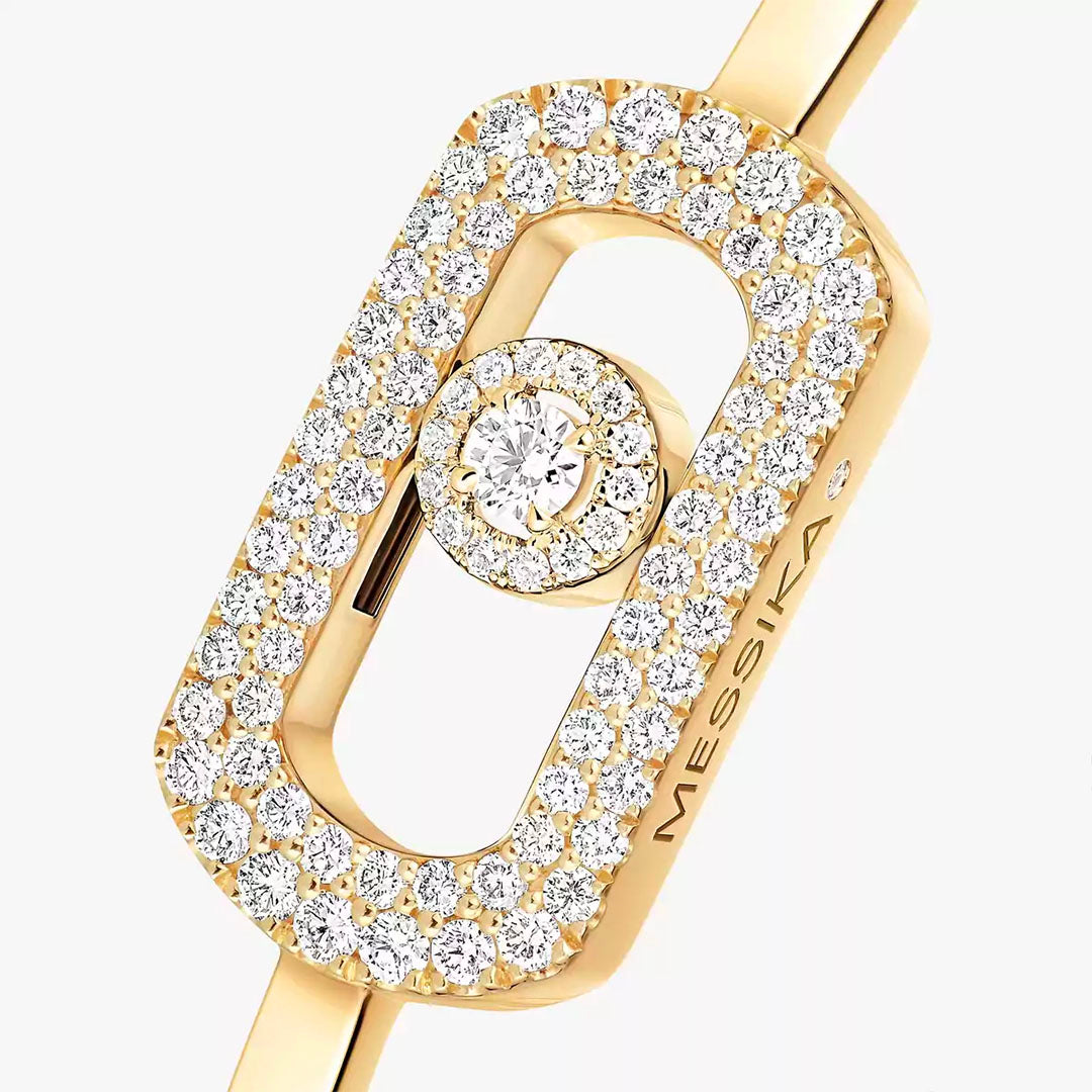 Bracelet in yellow gold So Move Bracelet Messika