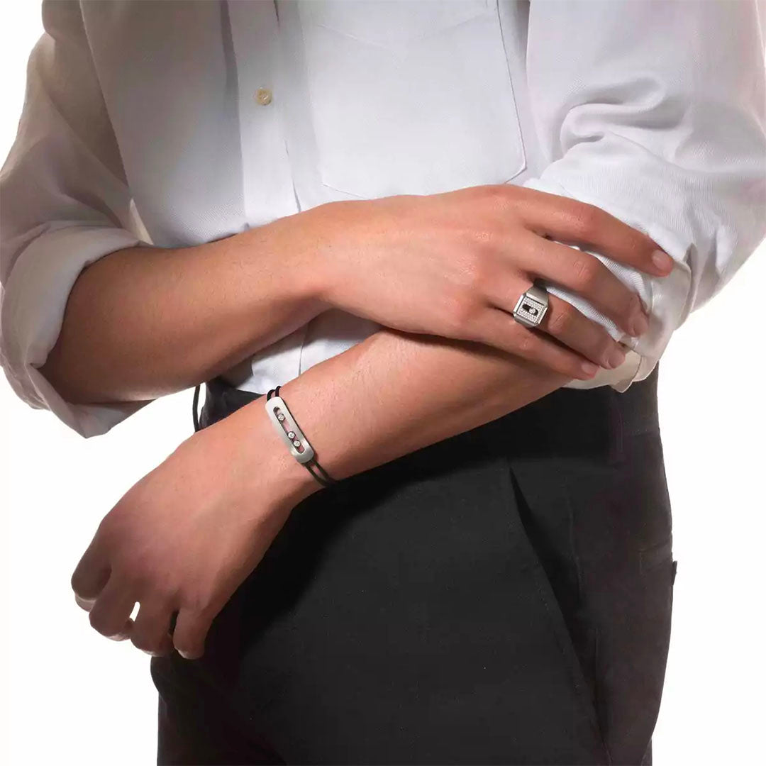 Gioiello in titanio Bracciale Move Titanium Messika
