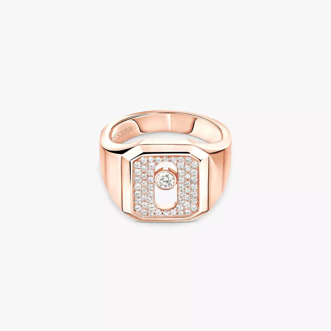 Ring in rose gold Move Joaillerie Chevalier ring Messika