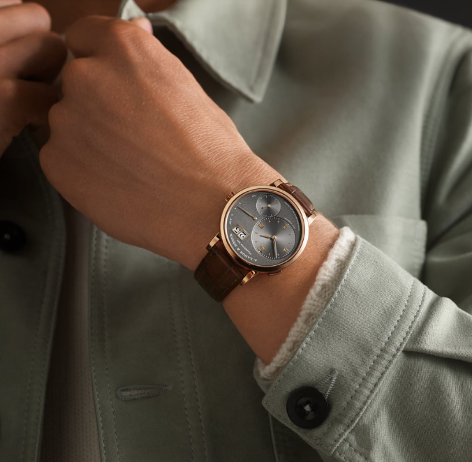 Watch in rose gold Grand Lange 1 A lange sohne