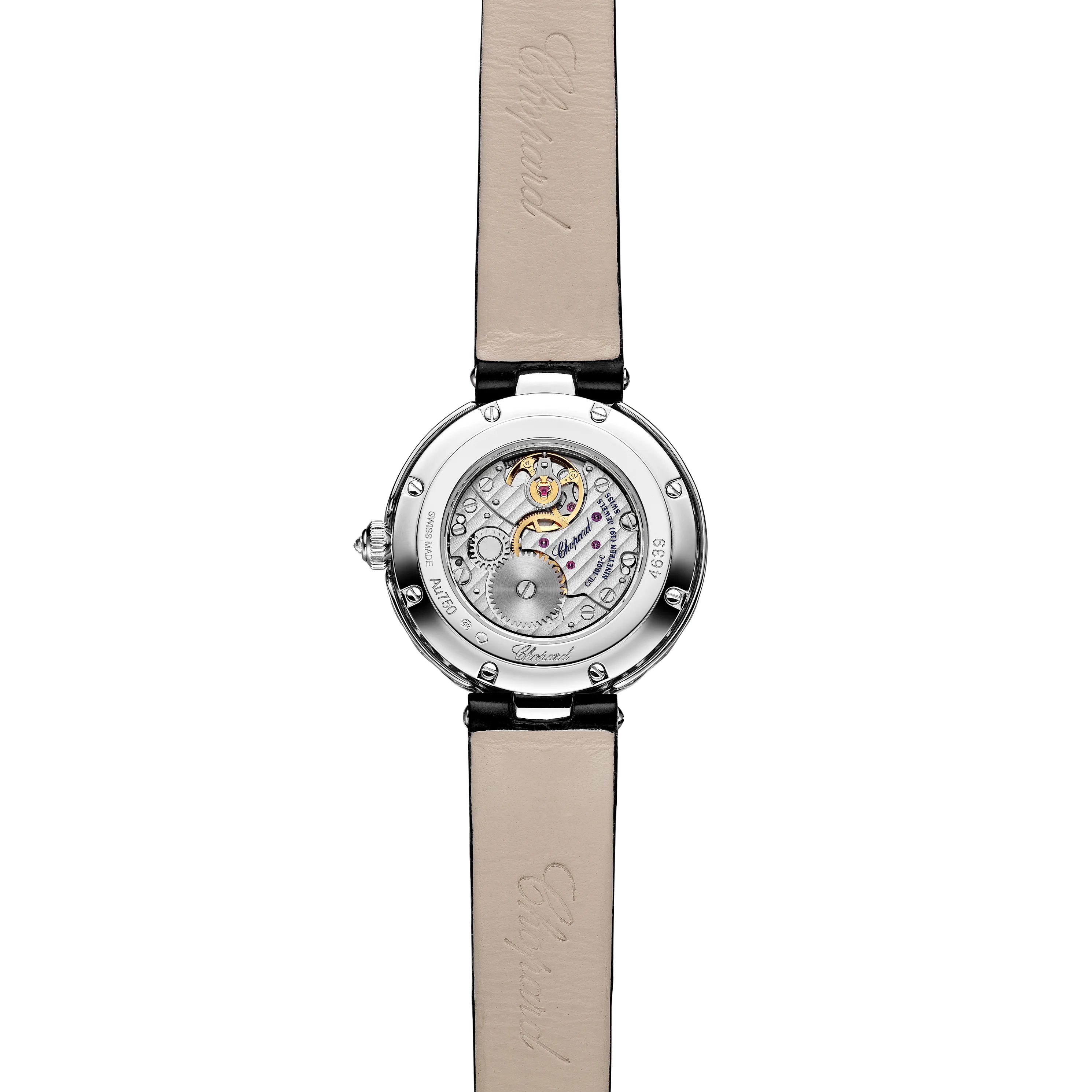Watch in oro etico bianco L'Heure Du Diamant Round Chopard