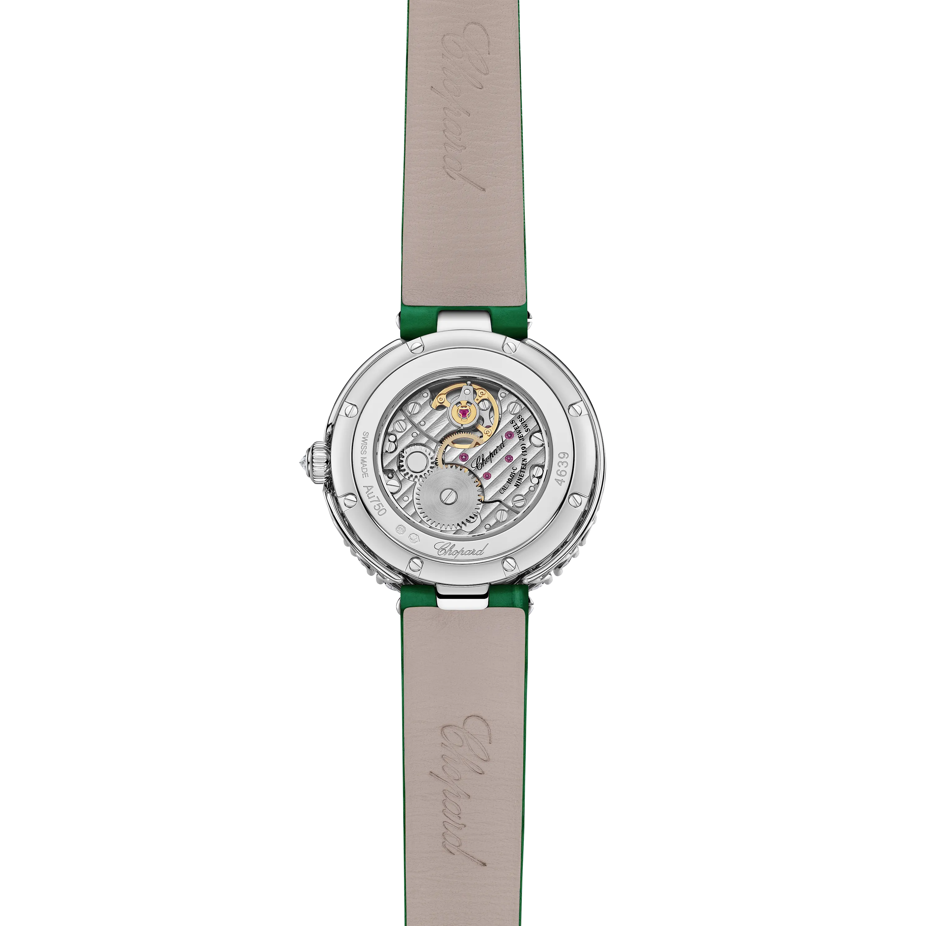 Watch in oro etico bianco L'Heure Du Diamant Round Chopard