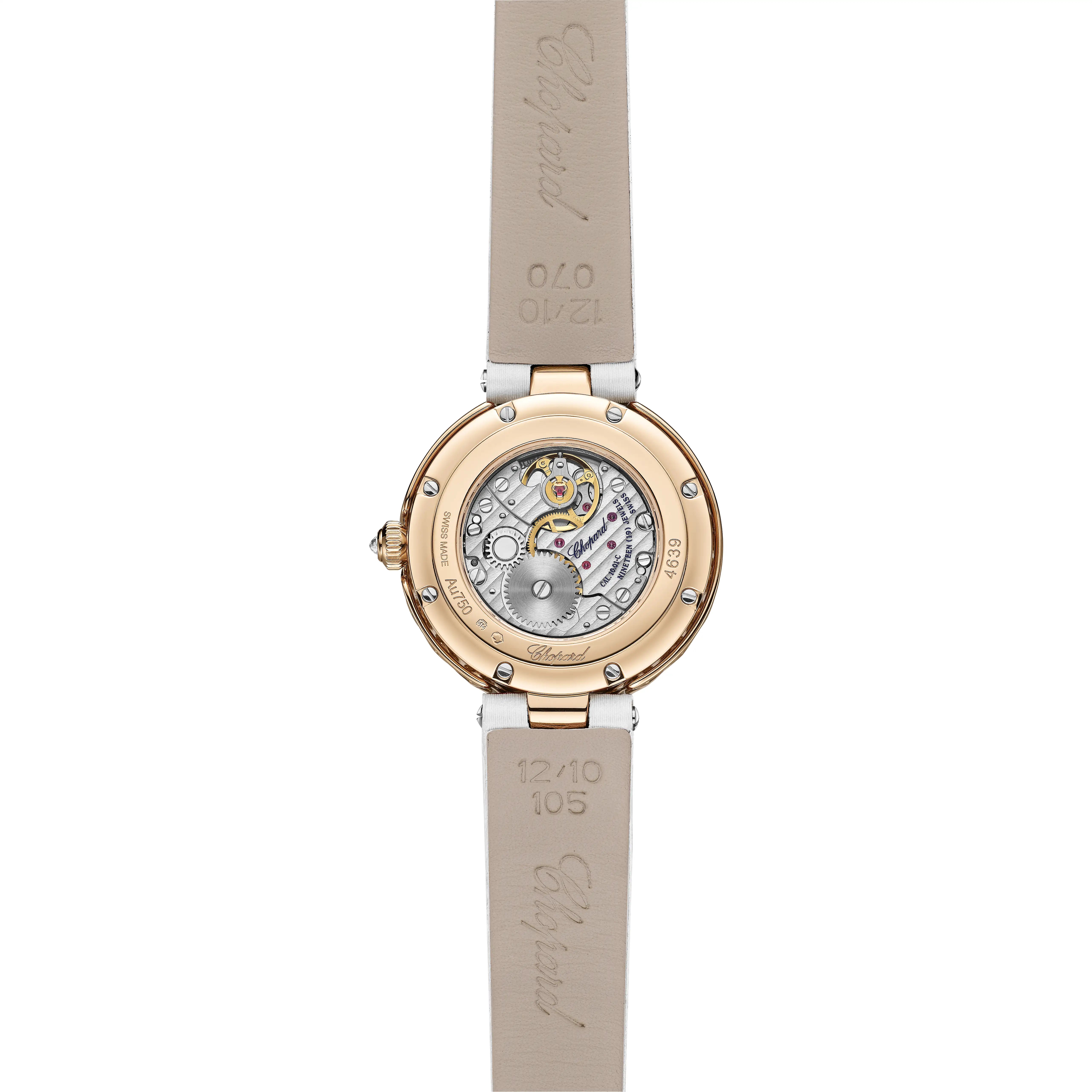 Watch in rose gold L'Heure Du Diamant Round Chopard