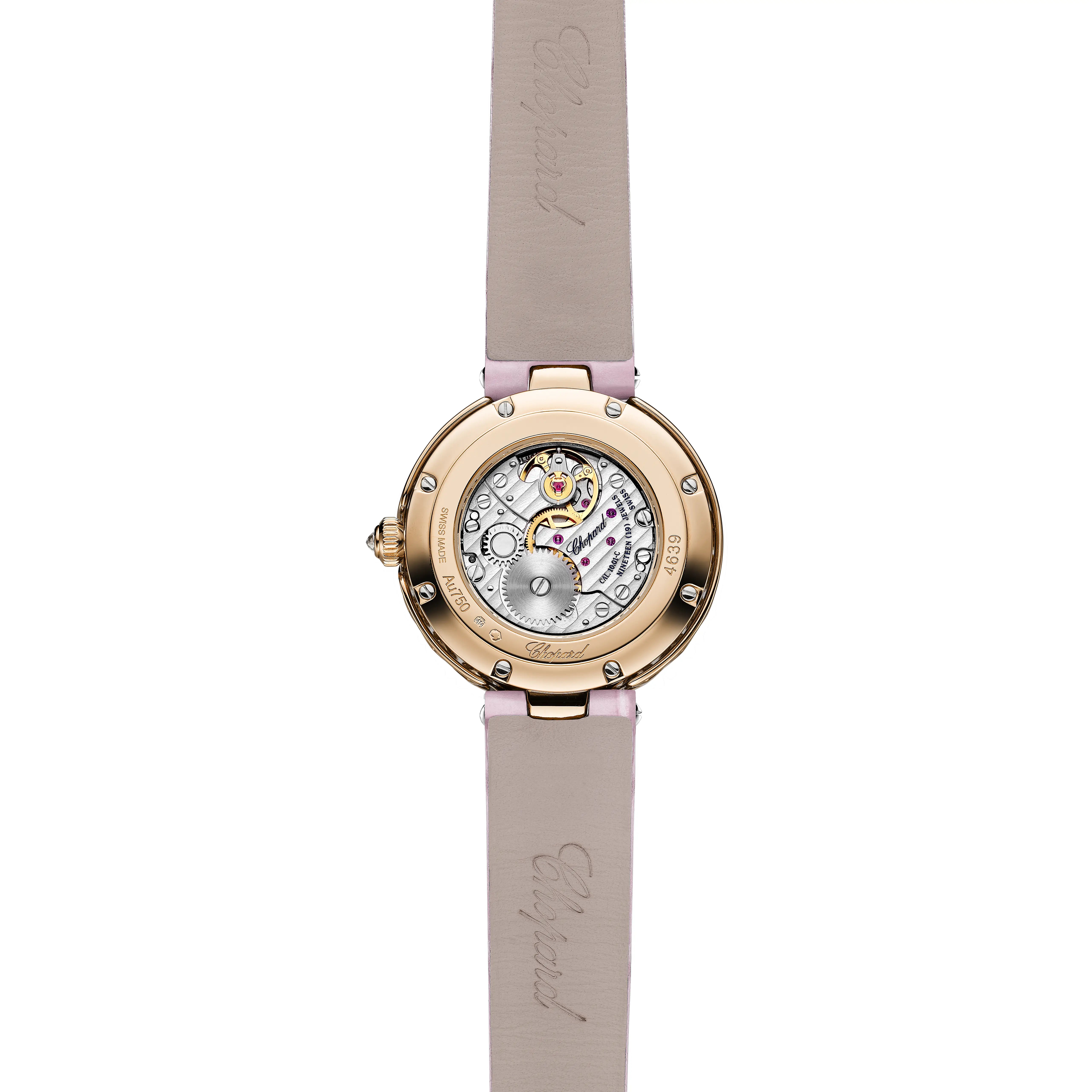 Watch in rose gold L'Heure Du Diamant Round Chopard