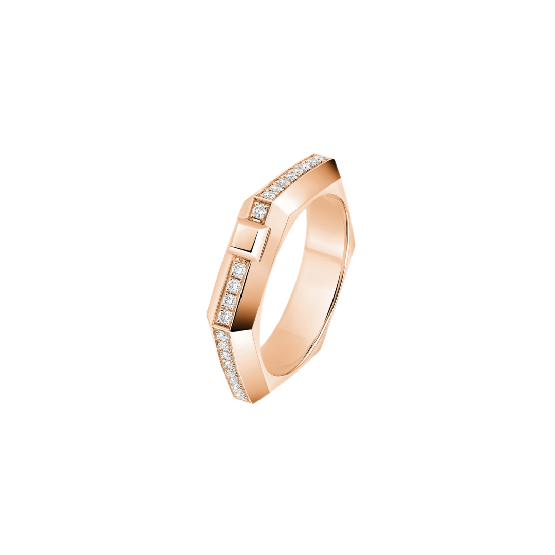 Ring in rose gold Moderniste Ring Messika