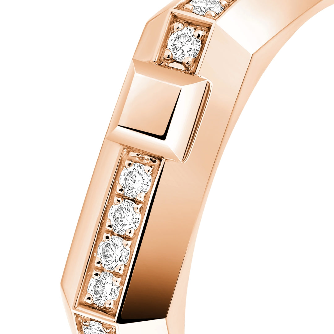 Ring in rose gold Moderniste Ring Messika