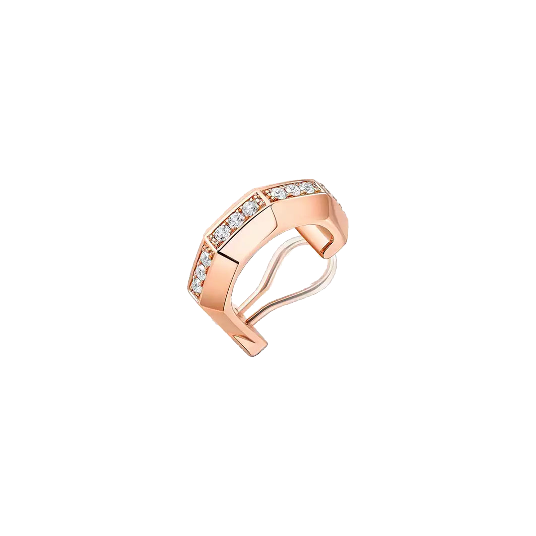 Gioiello in oro rosa Orecchino Moderniste Messika
