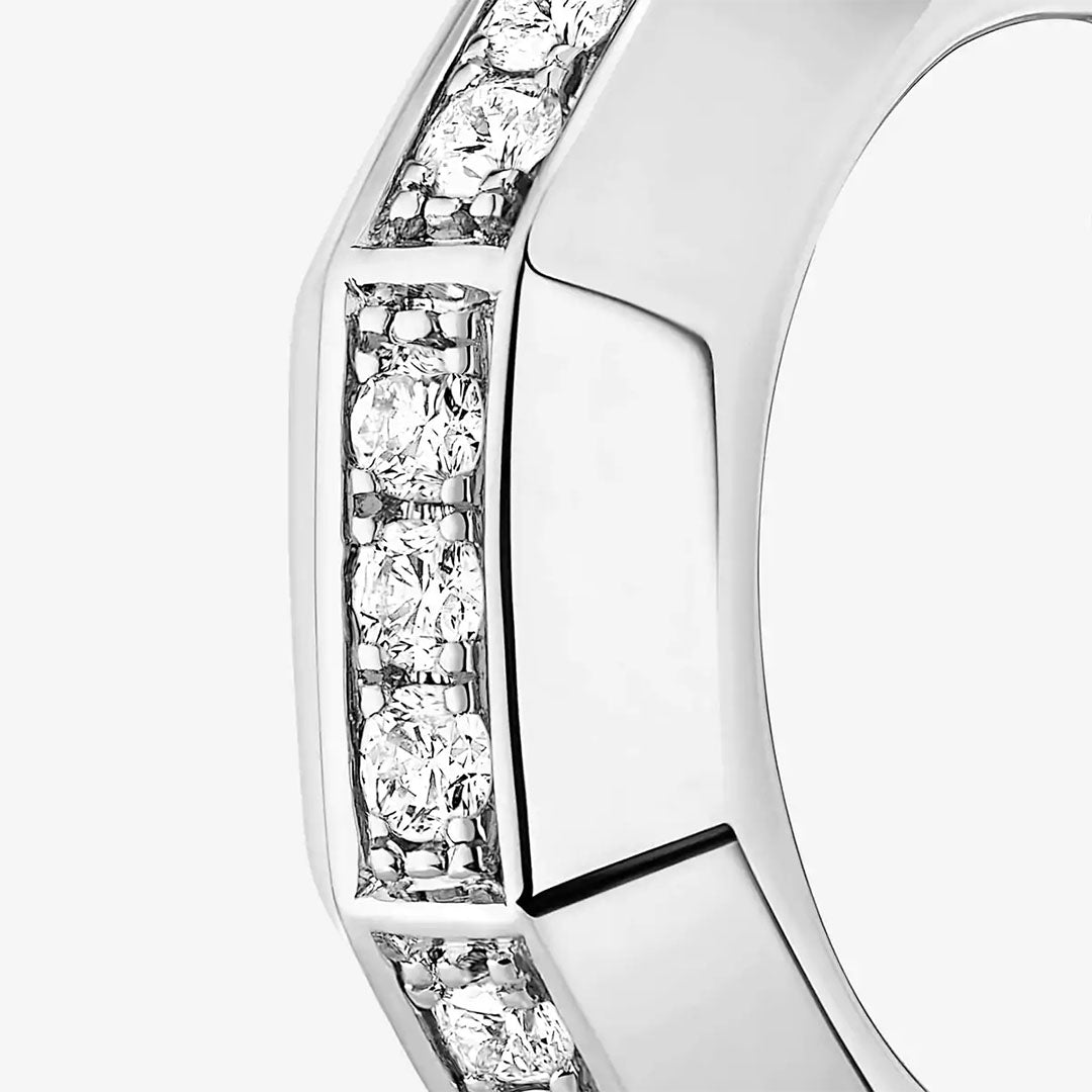 Gioiello in white gold Moderniste Clip-on earring Messika