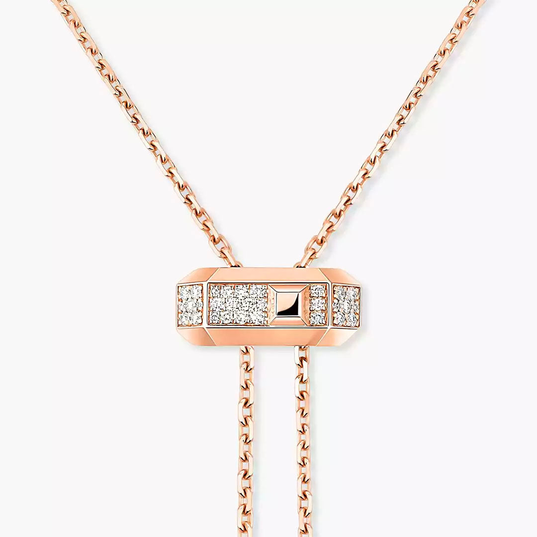 Gioiello in oro rosa Collana Moderniste Messika