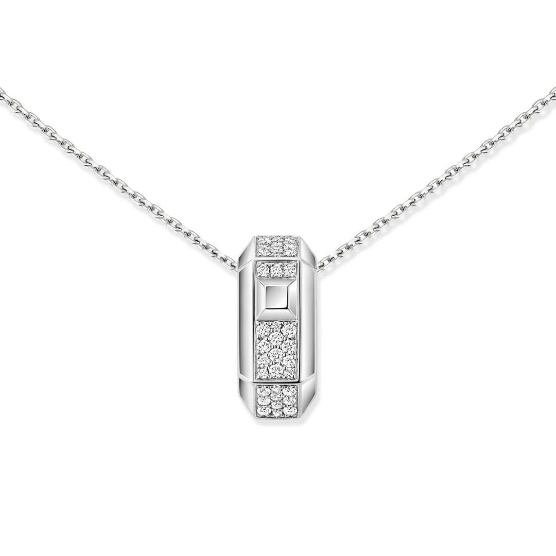 Gioiello in oro bianco Collana Moderniste Messika