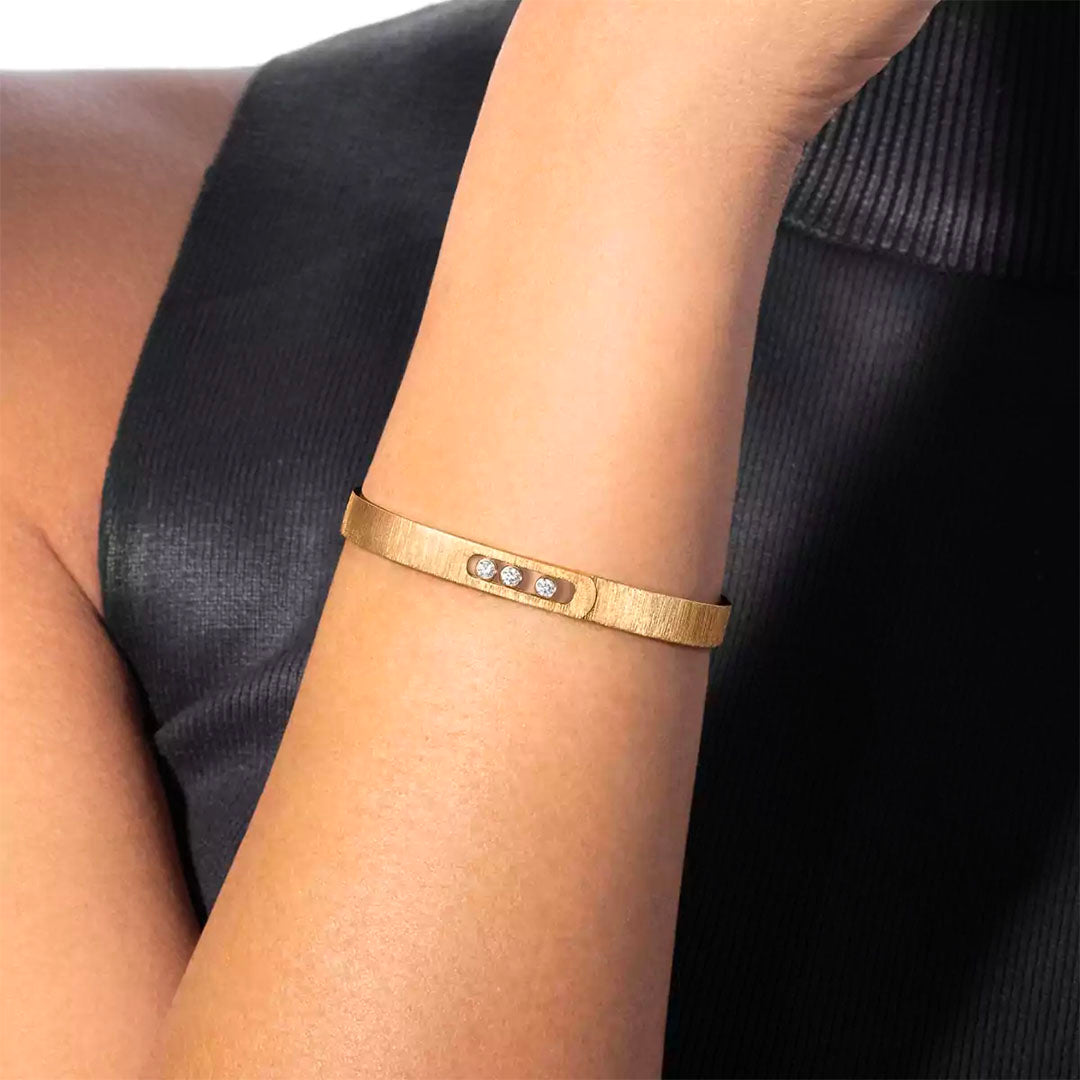 Gioiello in oro giallo Bracciale Move Noa Messika