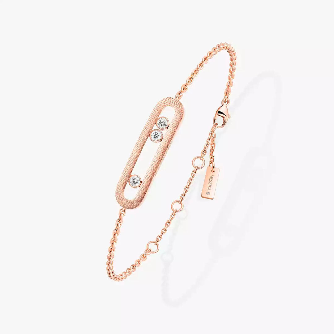 Gioiello in oro rosa Bracciale Move Classique Messika