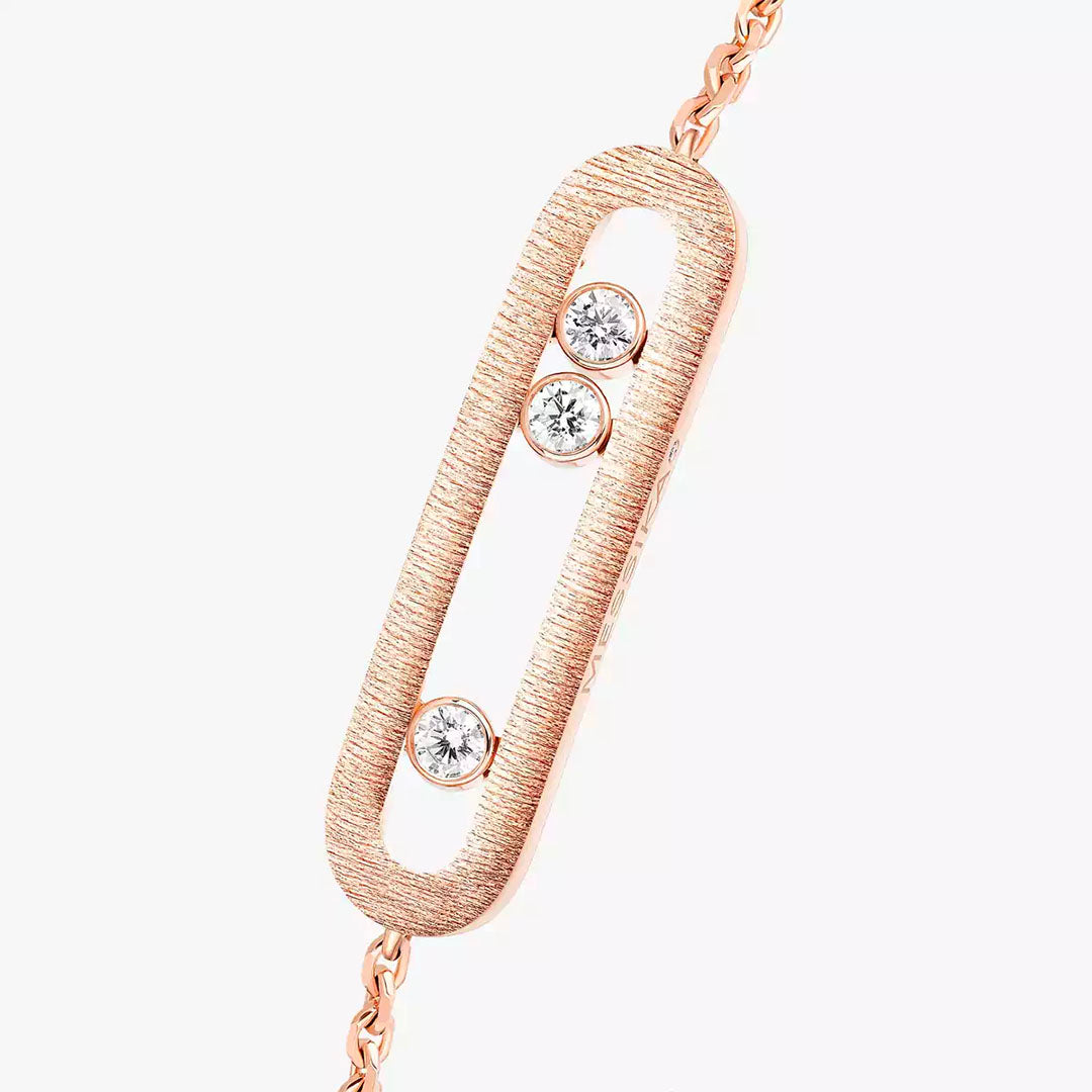 Gioiello in oro rosa Bracciale Move Classique Messika