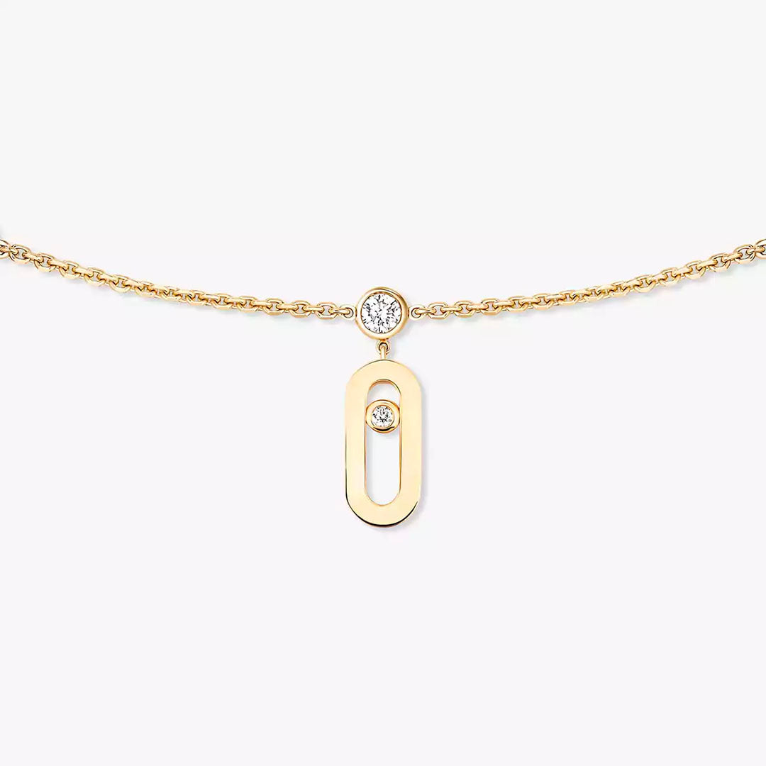 Gioiello in yellow gold Move Uno Necklace Messika