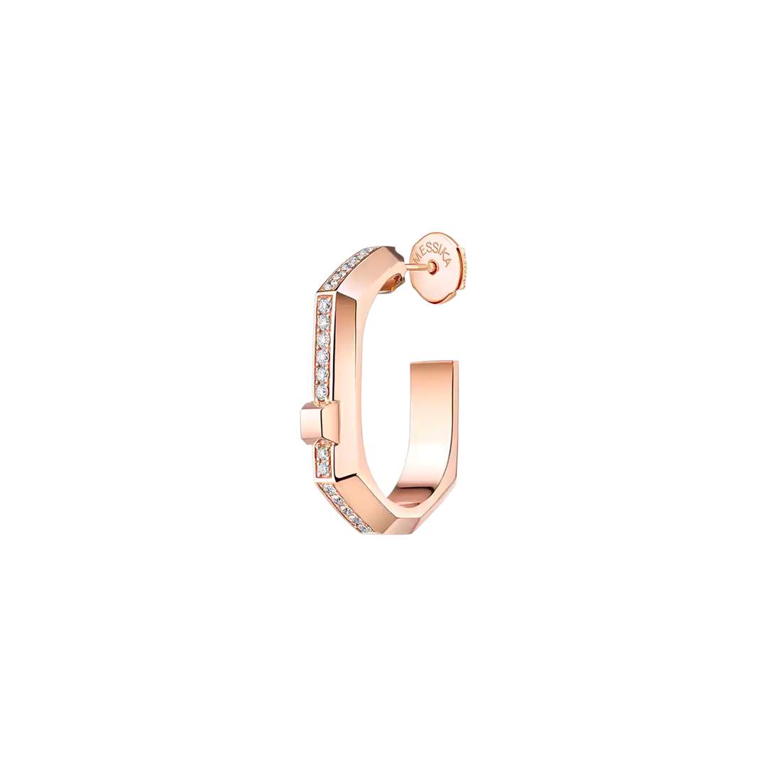 Gioiello in rose gold Moderniste Single earring Messika