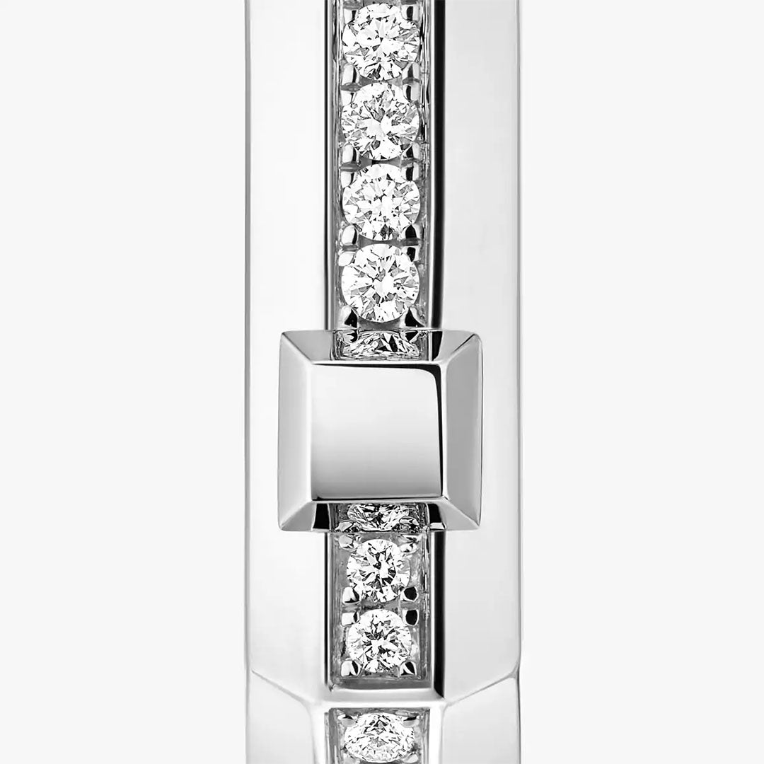 Gioiello in white gold Moderniste Single earring Messika