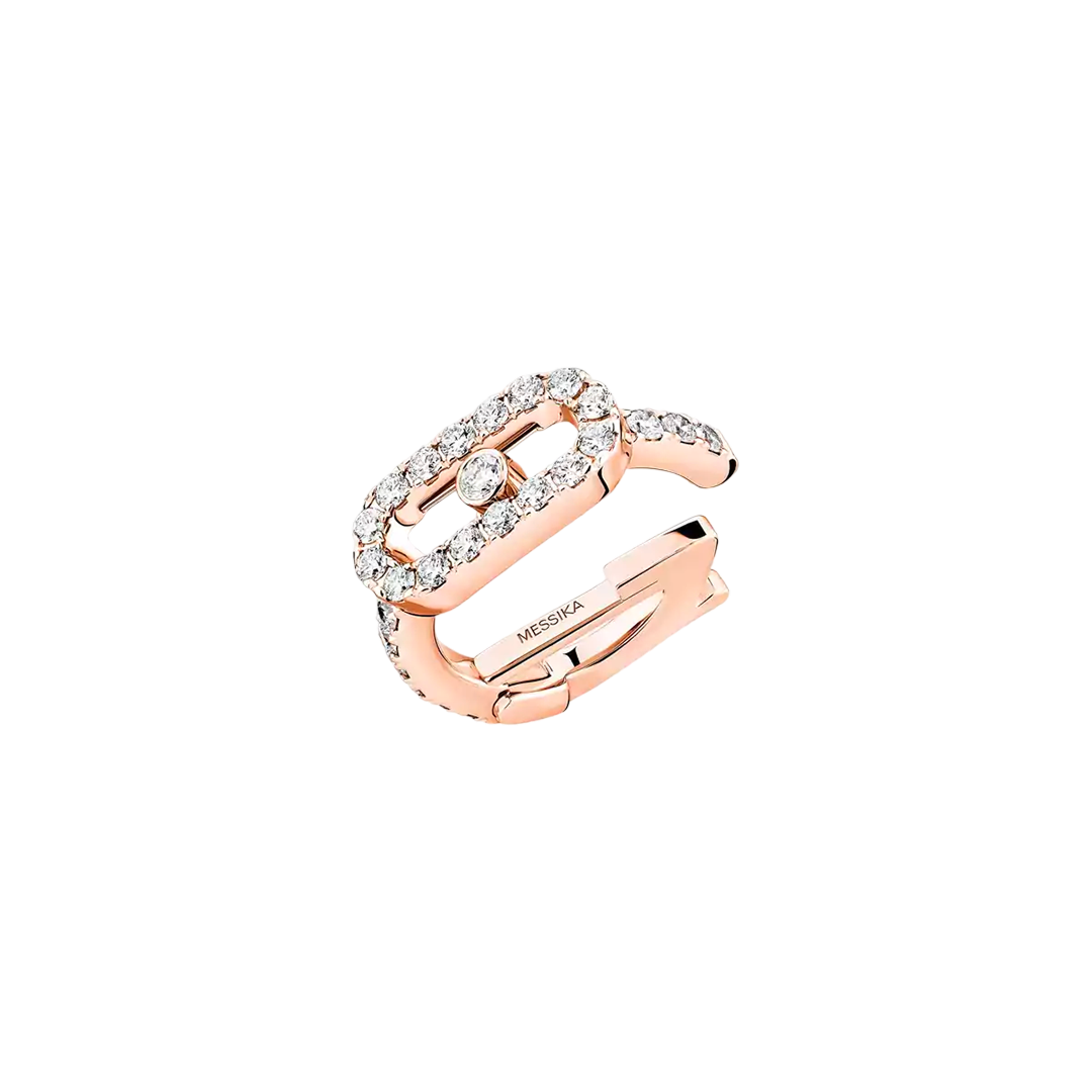 Gioiello in rose gold Move Uno Clip-on earring Messika