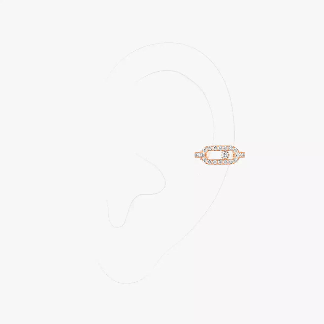 Gioiello in rose gold Move Uno Clip-on earring Messika