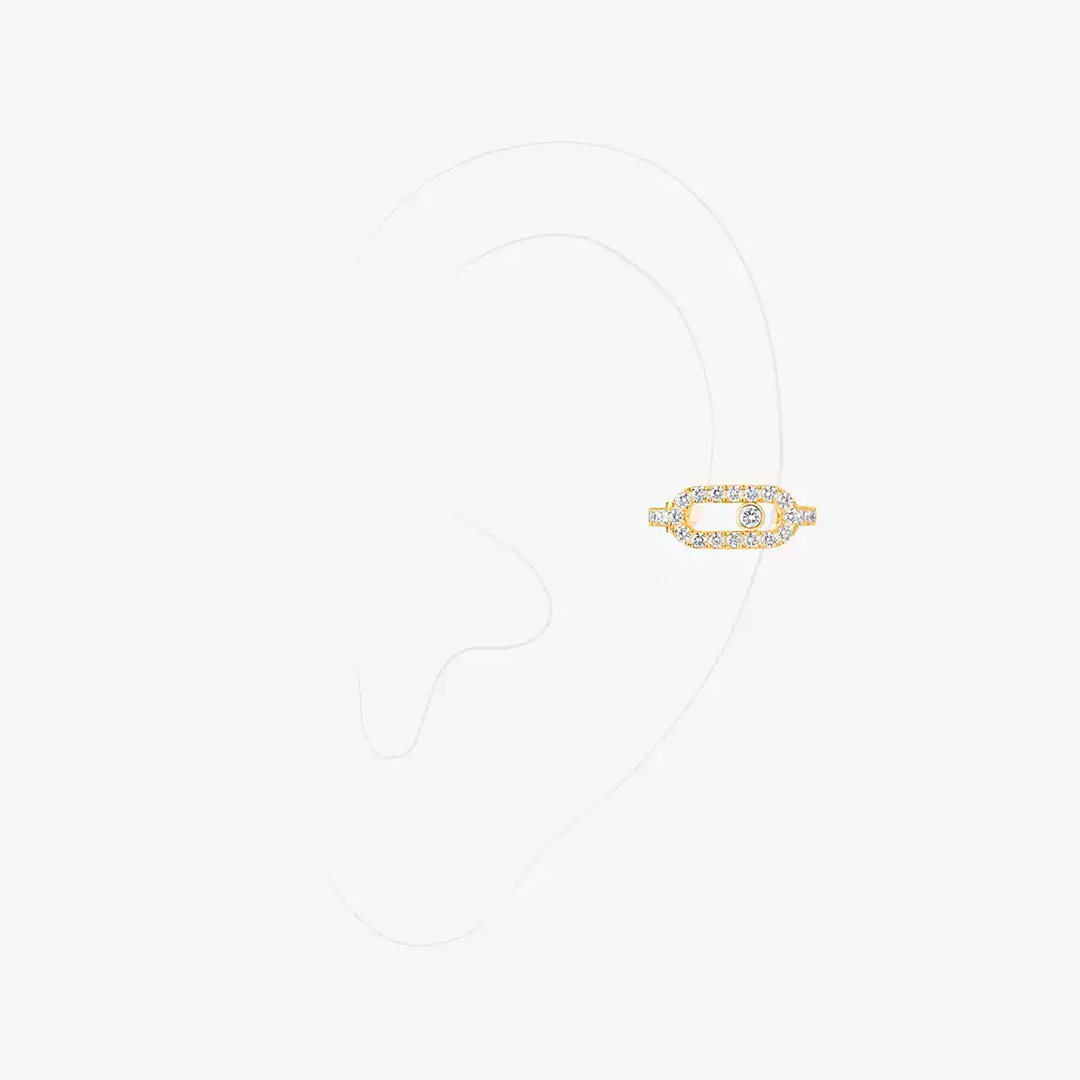 Gioiello in oro giallo Orecchino Move Uno Messika