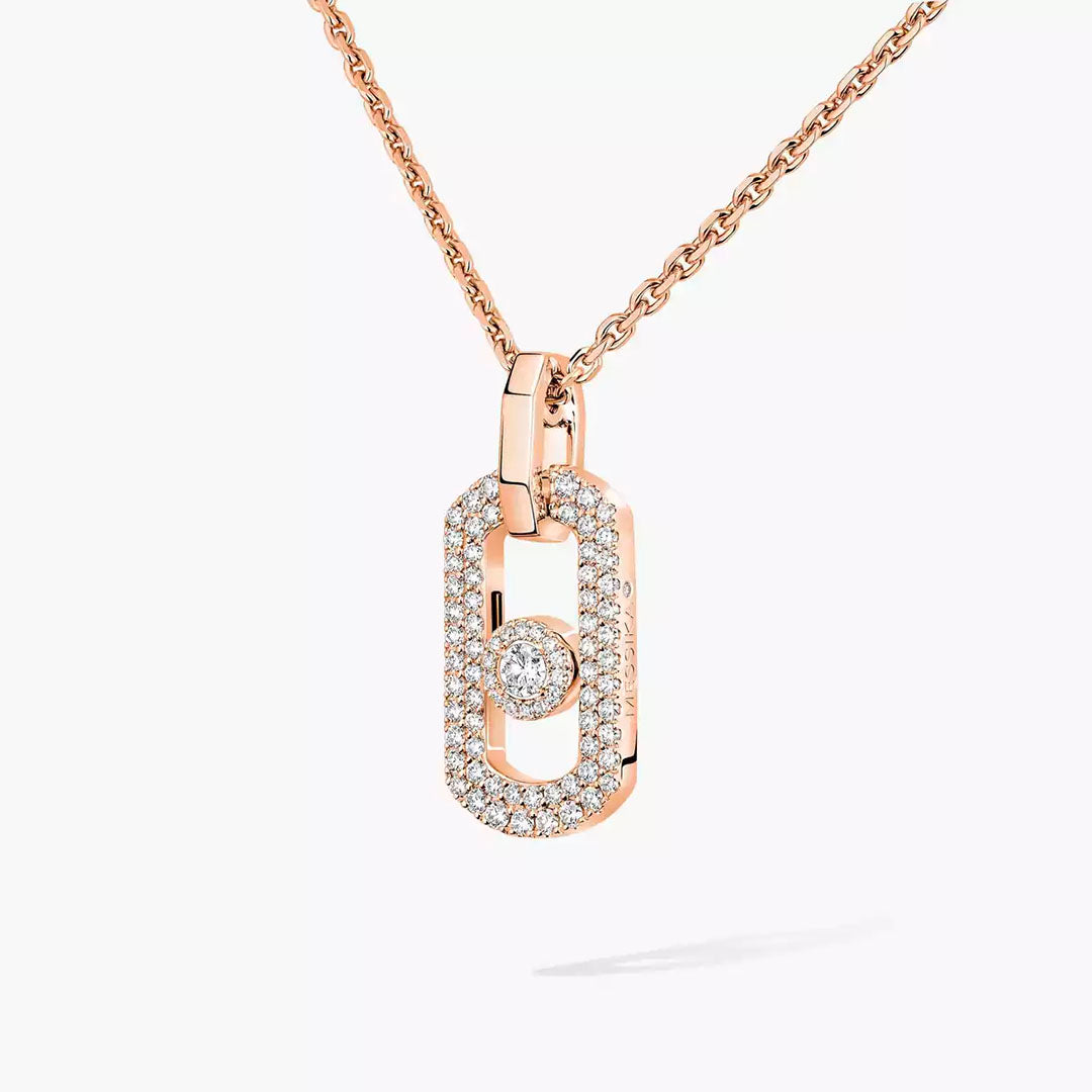 Gioiello in rose gold So Move Necklace Messika