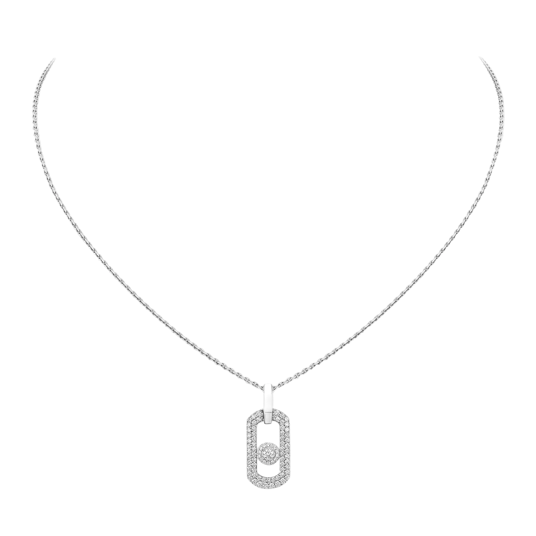 Gioiello in oro bianco Collana So Move Messika
