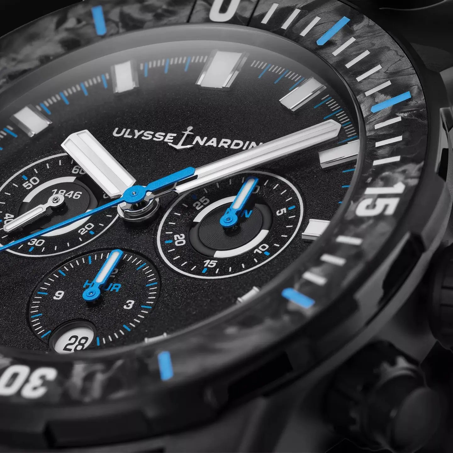 Orologio in titanio Diver X The Ocean Race Diver Chronograph Ulysse nardin