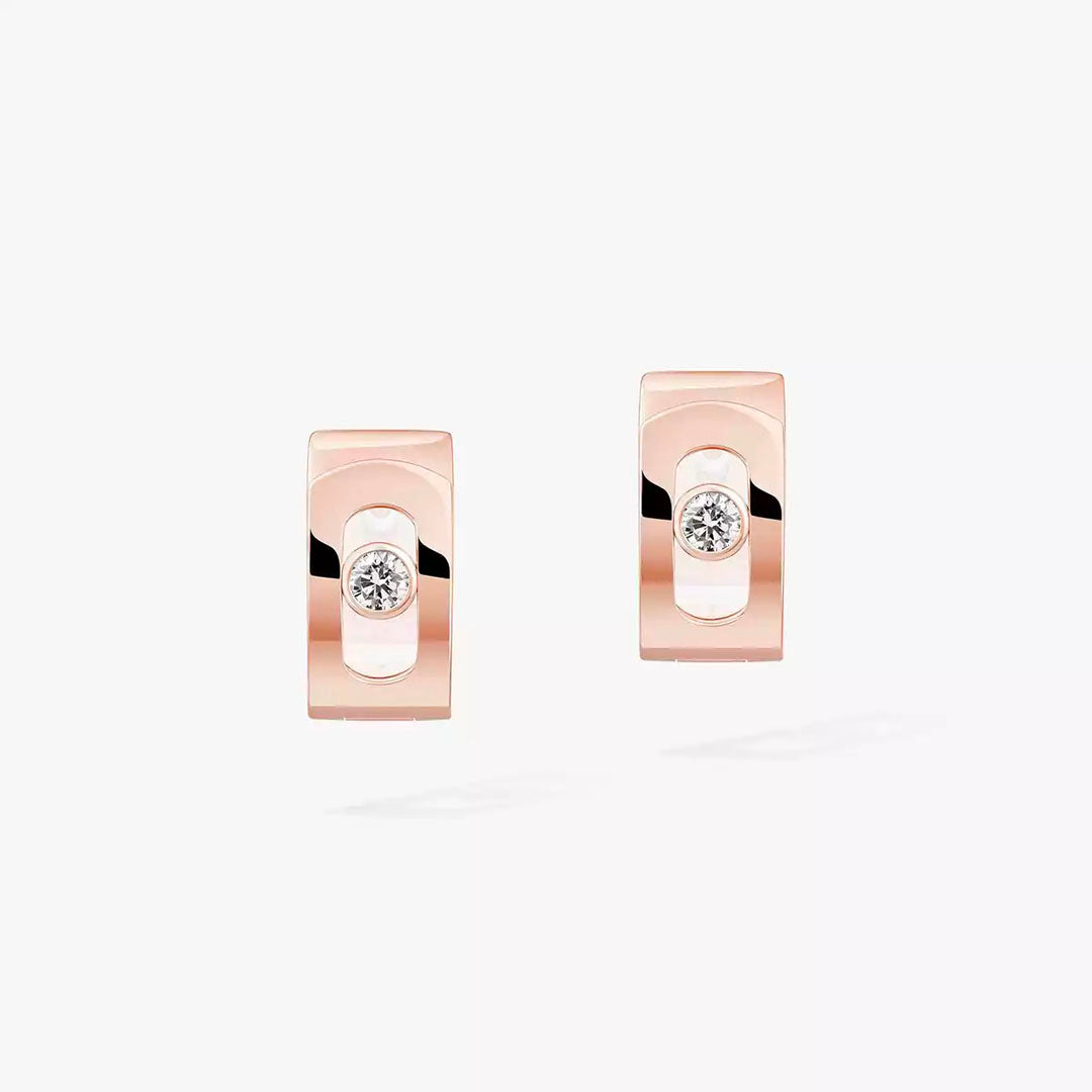 Earrings in rose gold Move Noa Earrings Messika