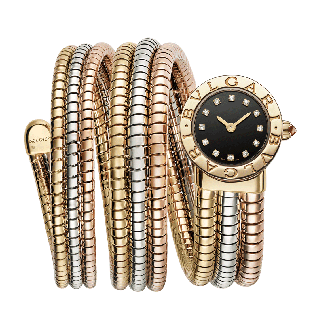 Orologio in oro bianco giallo rosa Bvlgari Bvlgari Bulgari