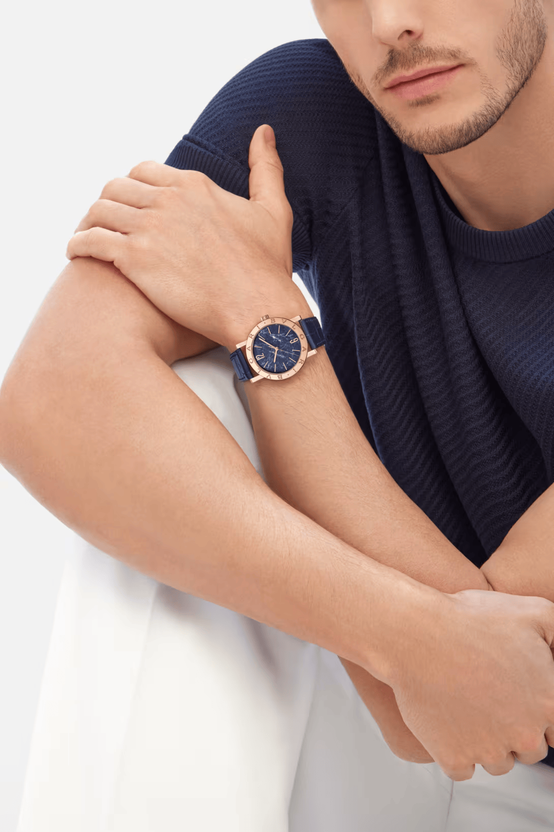 Orologio in oro rosa Bvlgari Bvlgari Bulgari