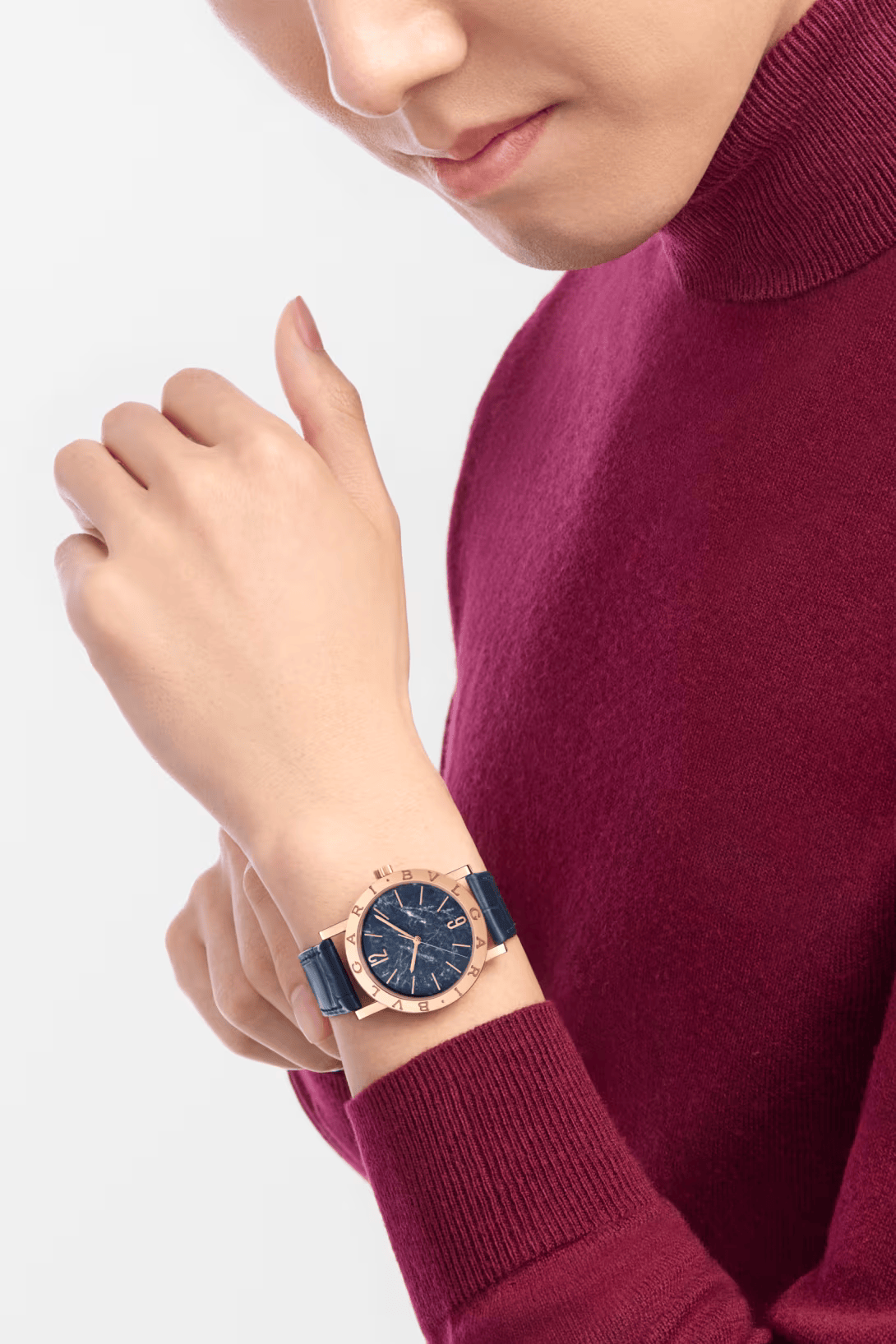 Watch in rose gold Bvlgari Bvlgari Bulgari