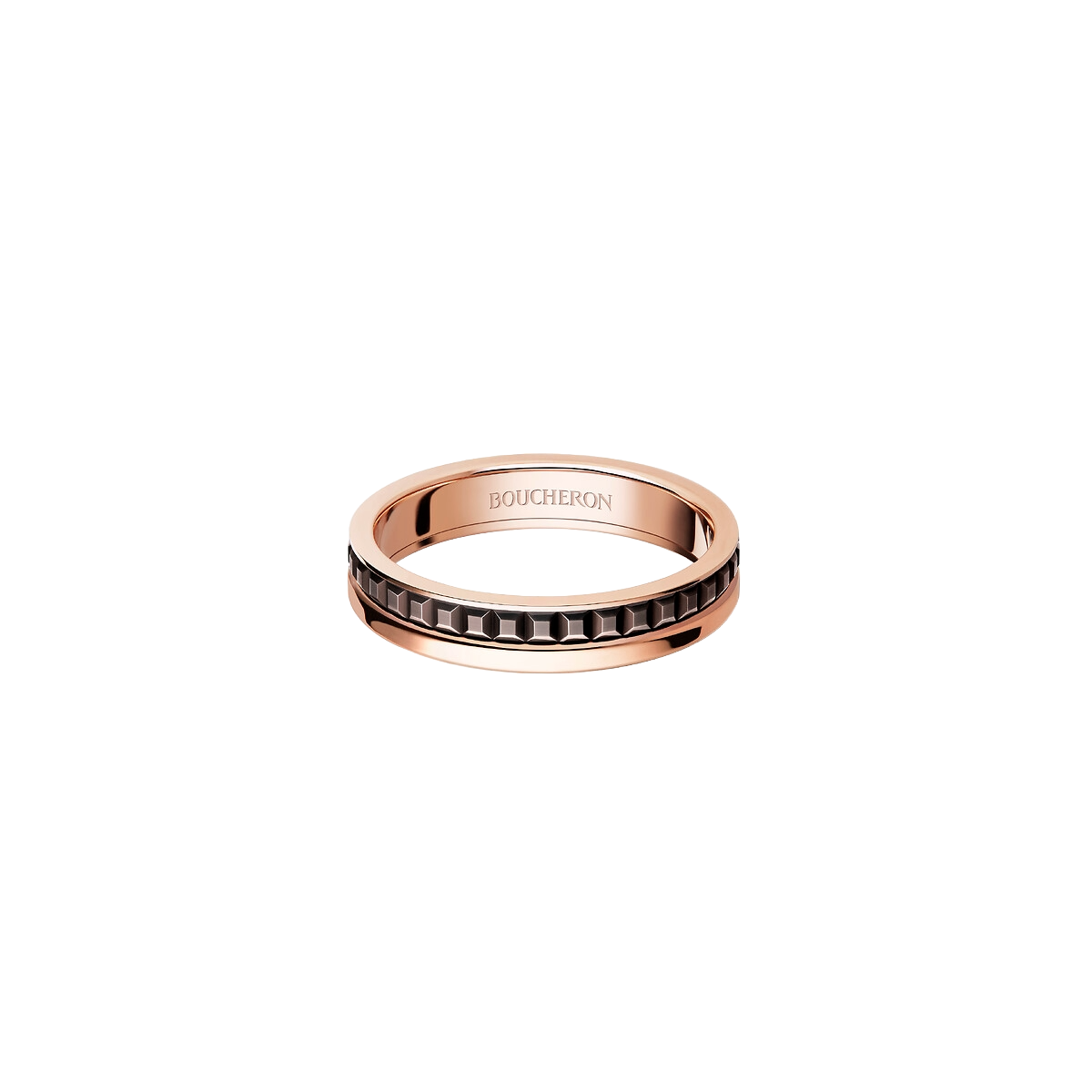 Gioiello in oro giallo e rosa Anello Quatre Boucheron