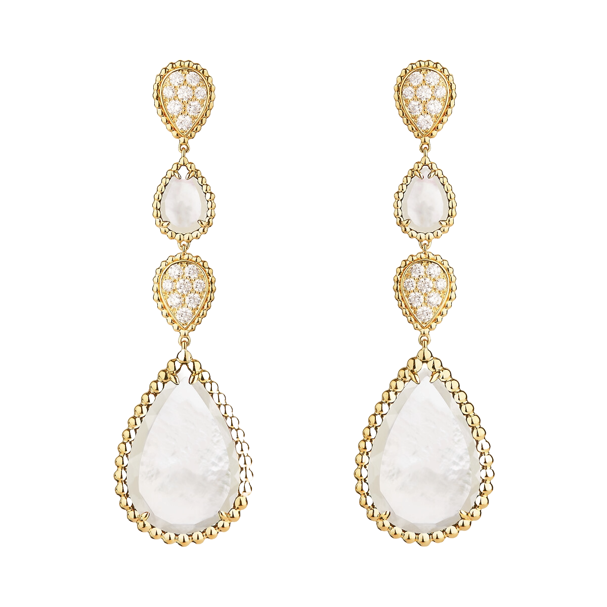 Gioiello in oro giallo Orecchini pendenti Serpent Bohème Boucheron