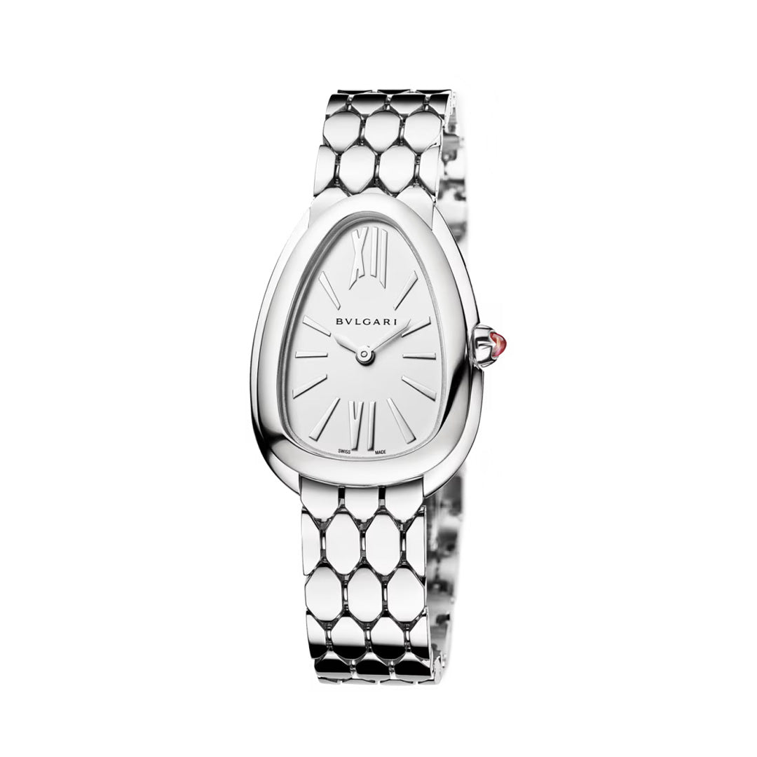 Watch in steel Serpenti Seduttori Bulgari