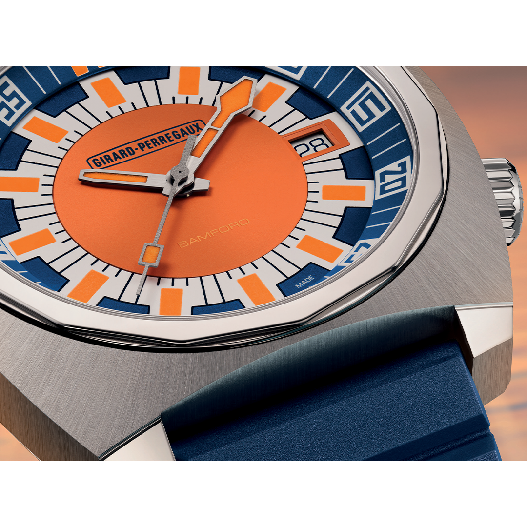 Watch in titanium Deep Diver Girard perregaux