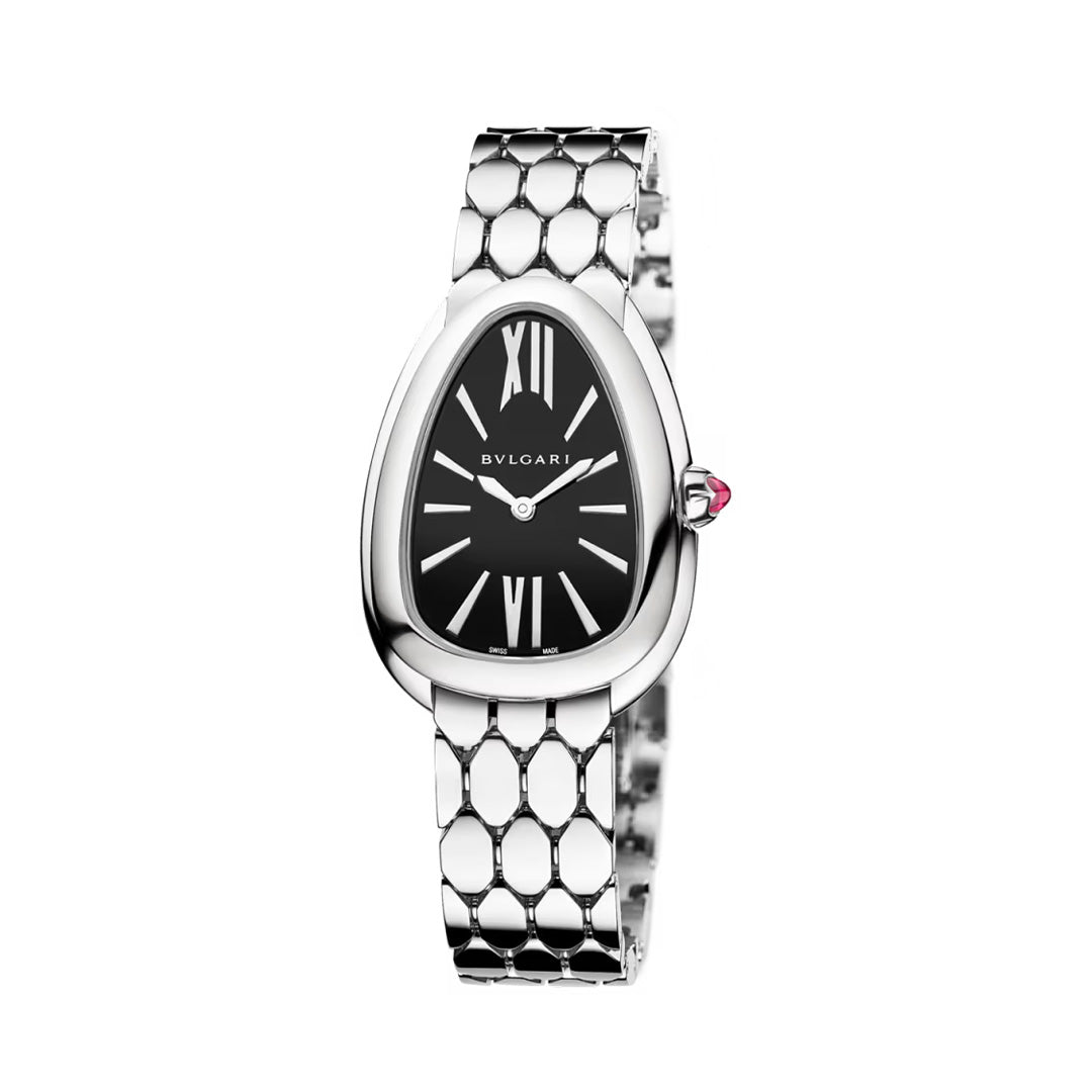 Watch in steel Serpenti Seduttori Bulgari