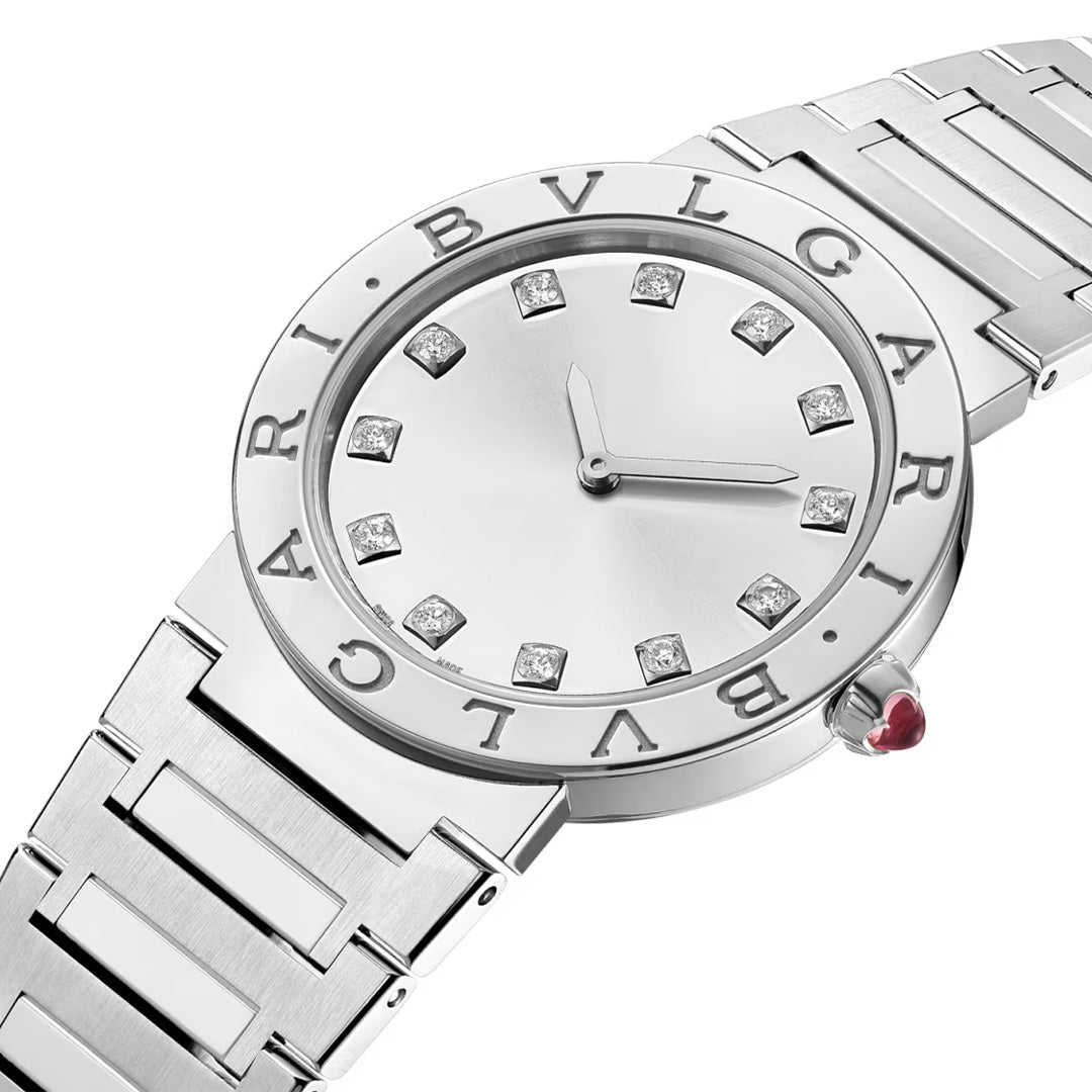 Orologio in acciaio Bvlgari Bulgari