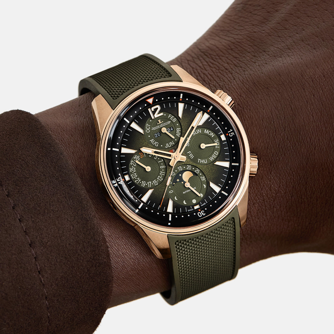 Watch in rose gold Polaris Perpetual Calendar Jaeger-lecoultre