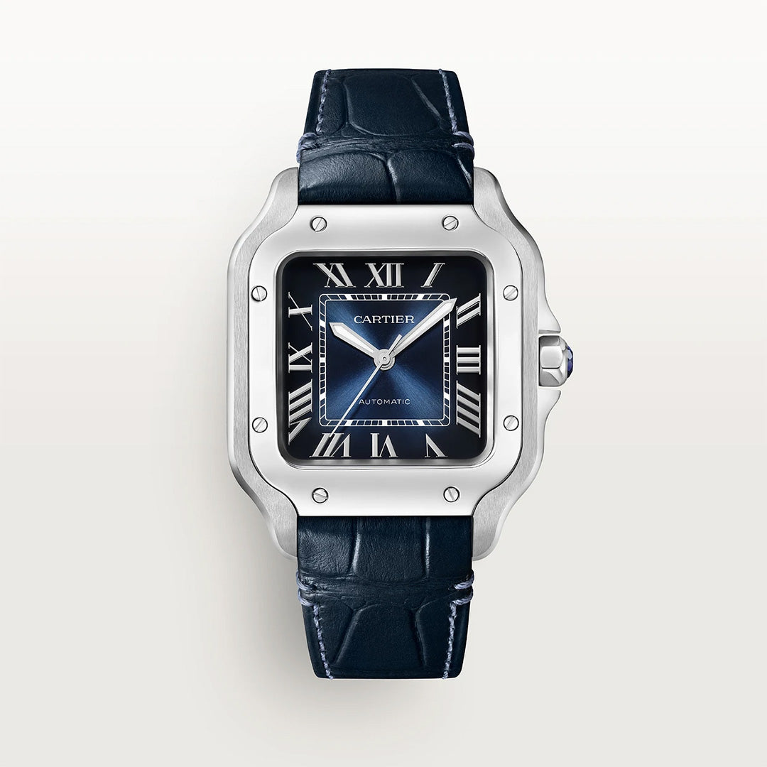 Watch in steel Santos de Cartier Cartier