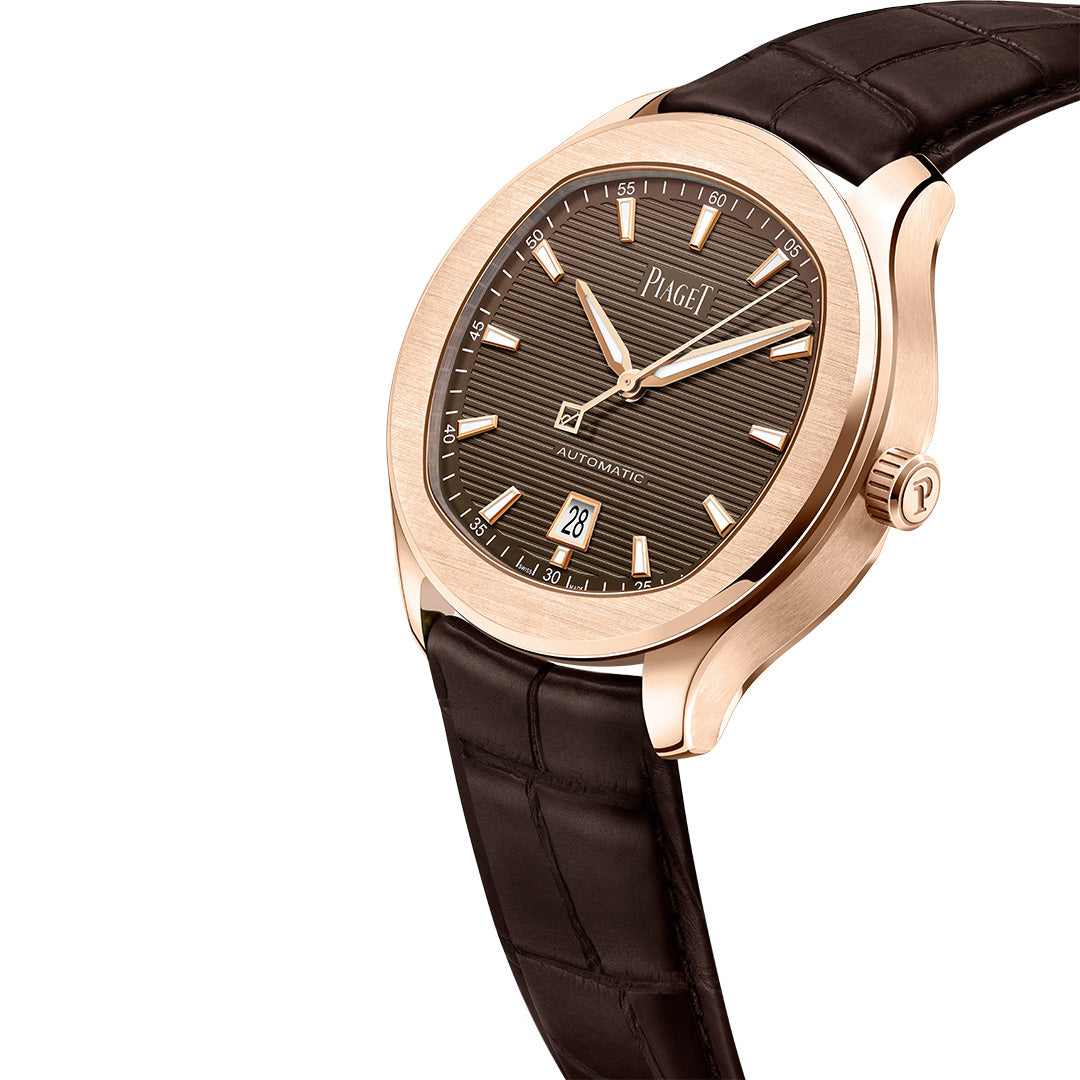 Watch in rose gold Piaget Polo Date Piaget