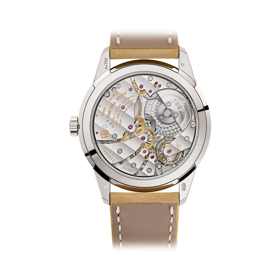 Watch in white gold Complications Patek philippe