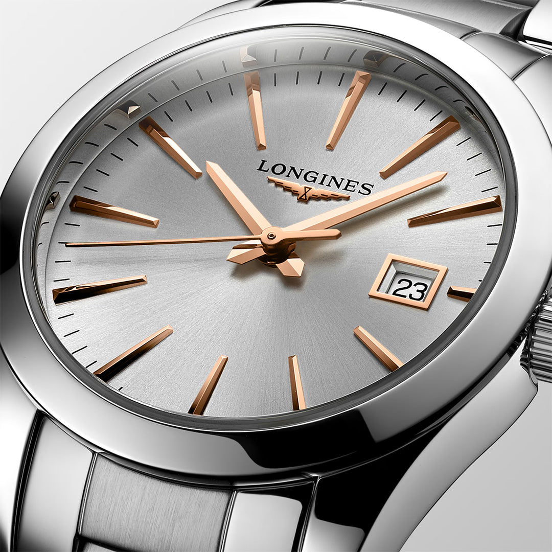 Orologio in acciaio Conquest Classic Longines