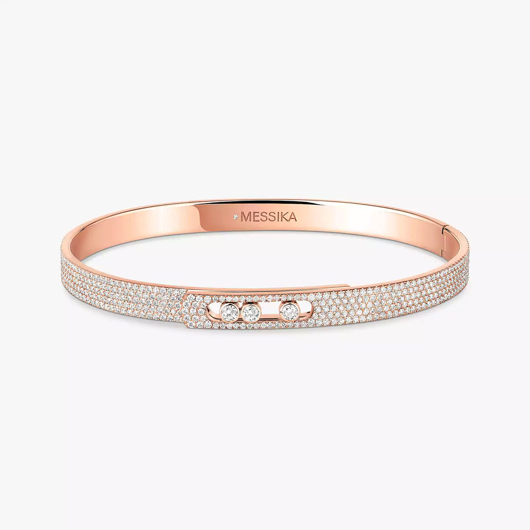 Bracciale rigido Move Noa MP con full pavé5