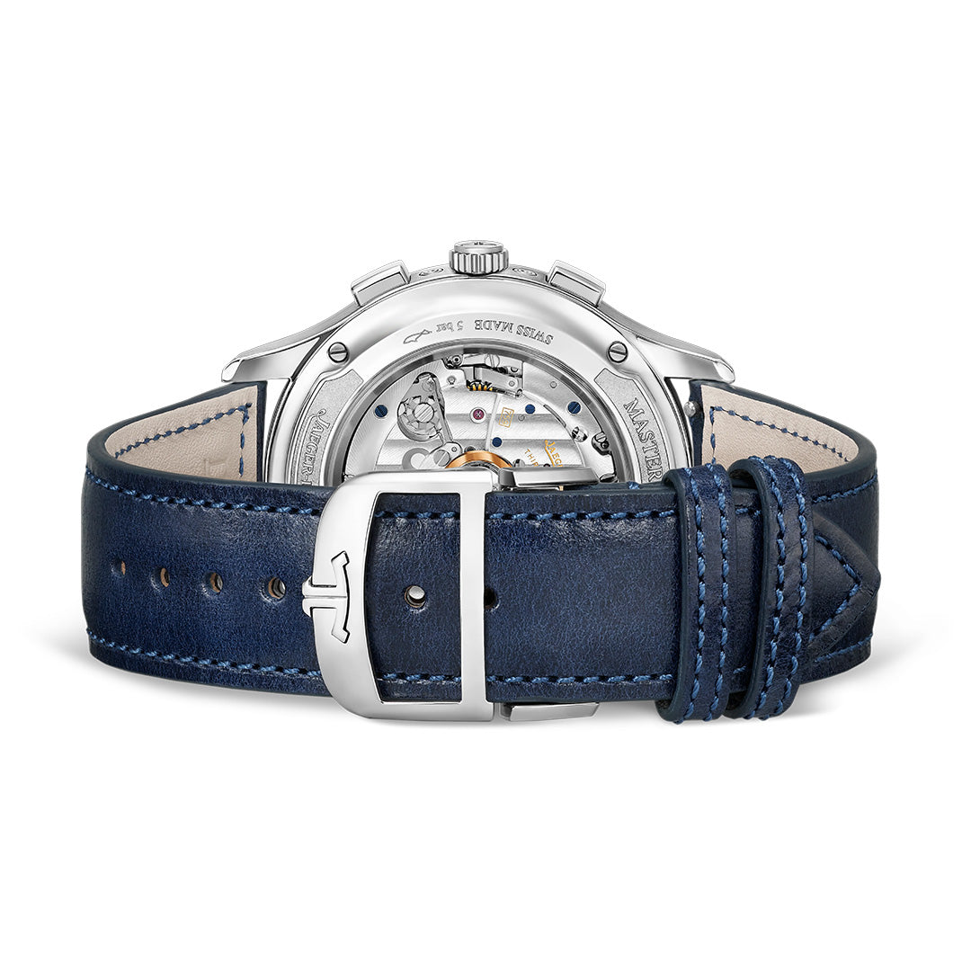 Watch in steel Master Control Chronograph Calendar Jaeger-lecoultre